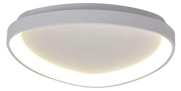 Mantra 8629 Niseko II, trojúhelníkové bílé stropní svítidlo LED 38W, 2700-5000K, dálk. ovládání, 42x42cm