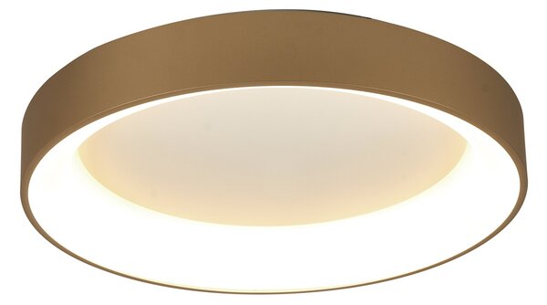 Mantra 8585 Niseko II, stropní kruhové svítidlo LED 30W, 2700-5000K, dálk. ovládání, zlatá, průměr 38cm