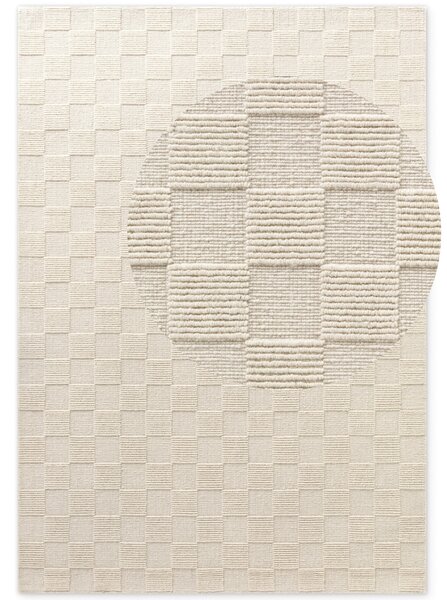 Villeroy & Boch, Kusový koberec Villeroy & Boch Scala 106265 White, 120x170, bílá, ložnice