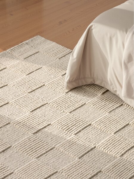Villeroy & Boch, Kusový koberec Villeroy & Boch Scala 106265 White, 120x170, bílá, ložnice