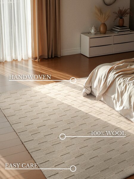 Villeroy & Boch, Kusový koberec Villeroy & Boch Scala 106265 White, 120x170, bílá, ložnice