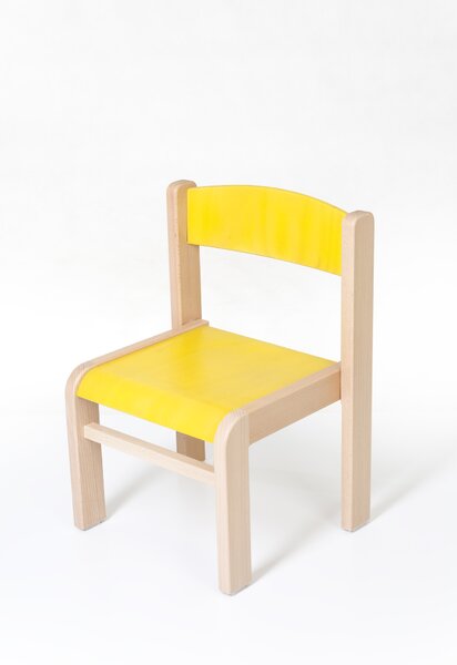 Hajdalánek Židle LUCA pro mateřské školy (žlutá, 26) LUCA26ZLUTA