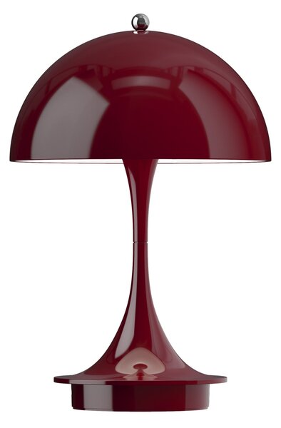 LOUIS POULSEN Přenosná lampa Panthella 160, Opaque burgundy