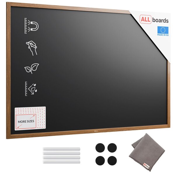 ALLboards NATURAL MTB1812 magnetická tabule 180 x 120 cm