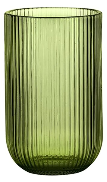 Altom Sklenice Selena Green, 430 ml, sada 6 ks