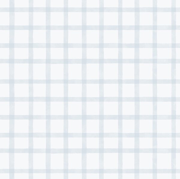 Geometrická vliesová tapeta na zeď, modrá, káro, 290-2, Enzo, ICH Wallcoverings