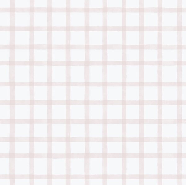 Geometrická vliesová tapeta na zeď, růžová, káro, 290-1, Enzo, ICH Wallcoverings