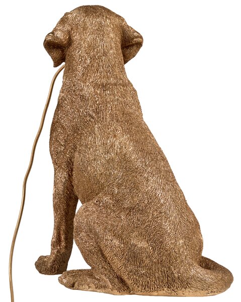 Stolní lampa Pes MARLEY Zlatá