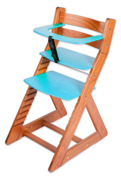 Hajdalánek Rostoucí židle ANETA - malý pultík (třešeň, modrá) ANETATRESENMODRA