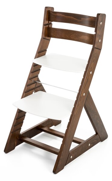 Hajdalánek Rostoucí židle ALMA - standard (ořech, bílá) ALMAORECHBILA