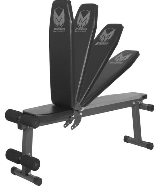 Gyronetics Multifunkční polohovatelná lavice, 120 cm, černá