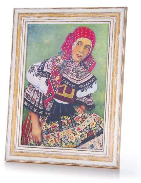 OLD FRAME II. - krásná imitace starých dřevěných rámů na fotky: 60x90cm, zasklení: Bez zasklení