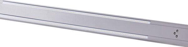LED stojací lampa PERSEUS Kov Stříbrná