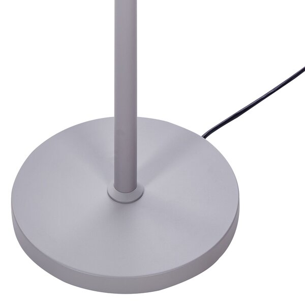 LED stojací lampa PERSEUS Kov Stříbrná