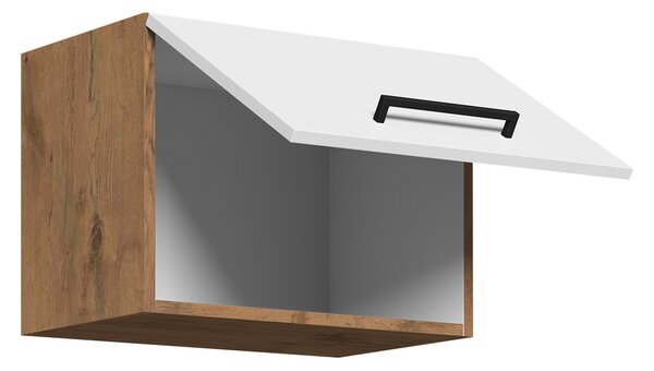 Horní kuchyňská skříňka 50 cm ZHILAN - dub lancelot / matera