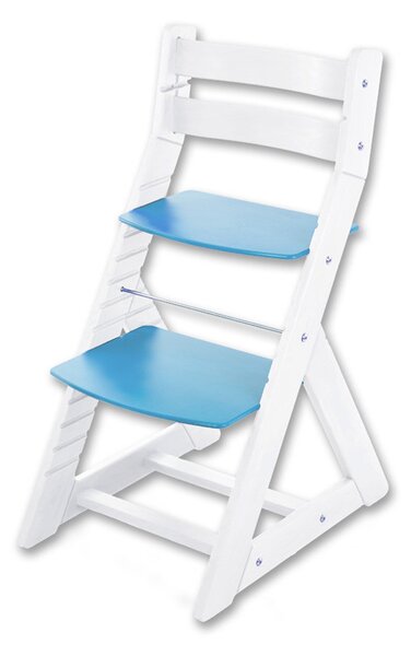 Hajdalánek Rostoucí židle ALMA - standard (bílá, modrá) ALMABILAMODRA