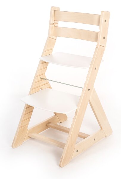 Hajdalánek Rostoucí židle ALMA - standard (bříza, bílá) ALMABRIZABILA