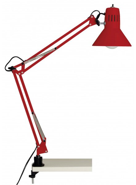 Brilliant10802/01 Stolní pracovní lampa HOBBY červená