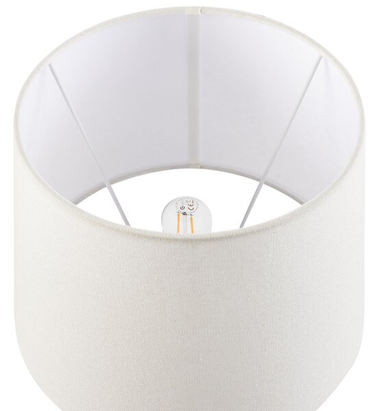 Stolní lampa BIJELA Porcelán Bílá/Modrá