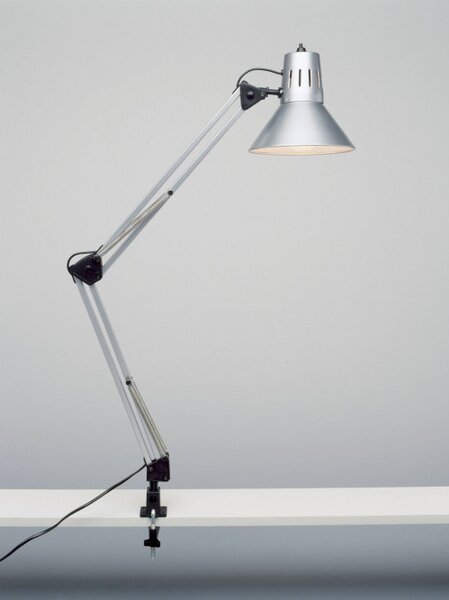 Brilliant 10802/11 Stolní pracovní lampa HOBBY stříbrná