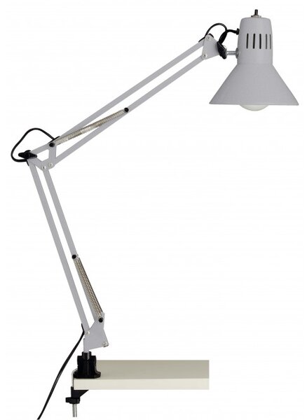 Brilliant 10802/11 Stolní pracovní lampa HOBBY stříbrná