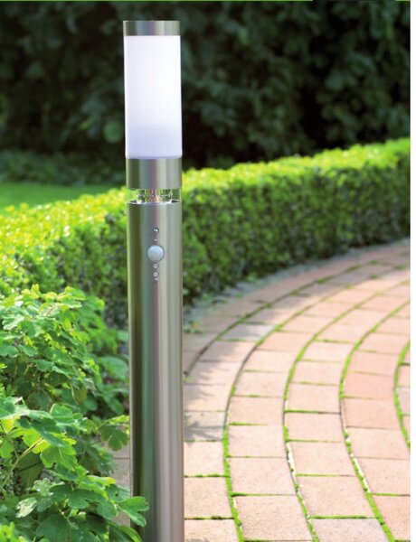 Brilliant G46799/82 Venkovní stojanové LED svítidlo BOLE senzor
