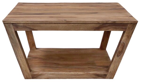 Konferenční stolek designový z masivu palisandr 80x80