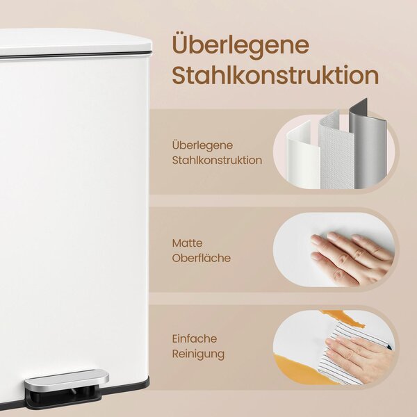 KOŠ NA ODPADKY 40 l - Online Only domácnost & úklid, Online Only