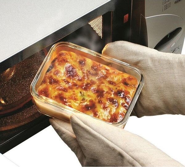GLASSLOCK SKLENĚNÁ NÁDOBA DO MIKROVLNNÉ TROUBY 460 ML