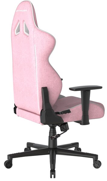Herní židle DXRacer GLADIATOR růžovo-bílá, látková