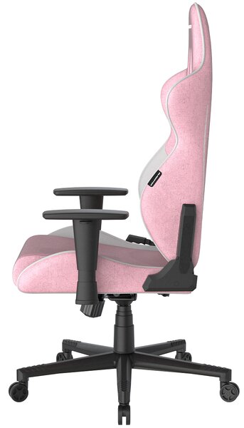Herní židle DXRacer GLADIATOR růžovo-bílá, látková