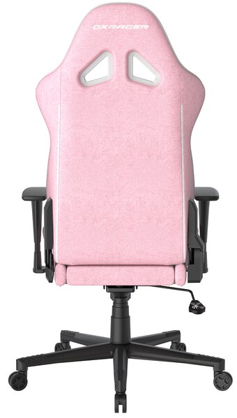 Herní židle DXRacer GLADIATOR růžovo-bílá, látková