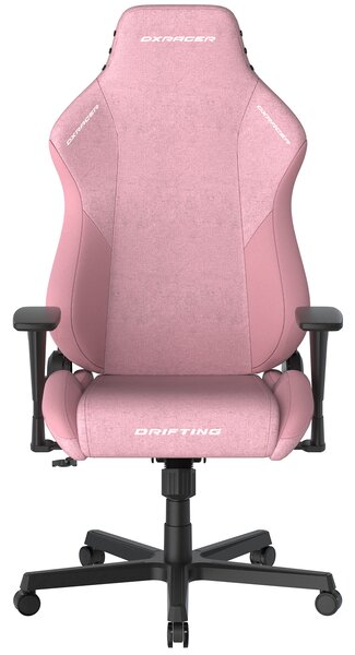 Herní židle DXRacer DRIFTING - růžová látka