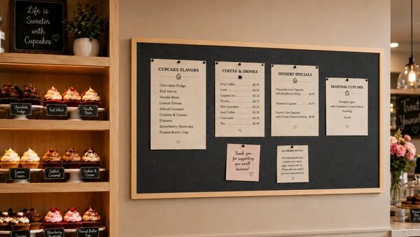 Textilní (plstěná) tabule 120 × 60 cm, šedá, v lakovaném dřevěném rámu, TFGREY126G