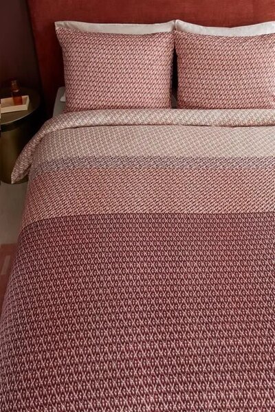 BH prodloužené povlečení Maudi Red, 140x200/220, jednolůžko
