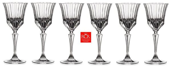 RCR ADAGIO SKLENICE NA VÍNO 280ML SADA 6 KS