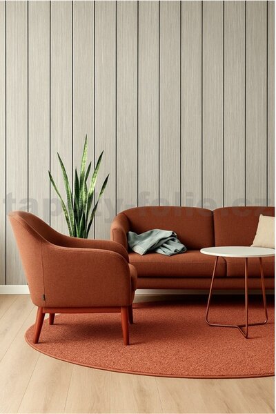 Samolepící lamely na zeď TPW00000005, cena za kus, rozměr 280 cm x 60 cm, šedé, IMPOL TRADE