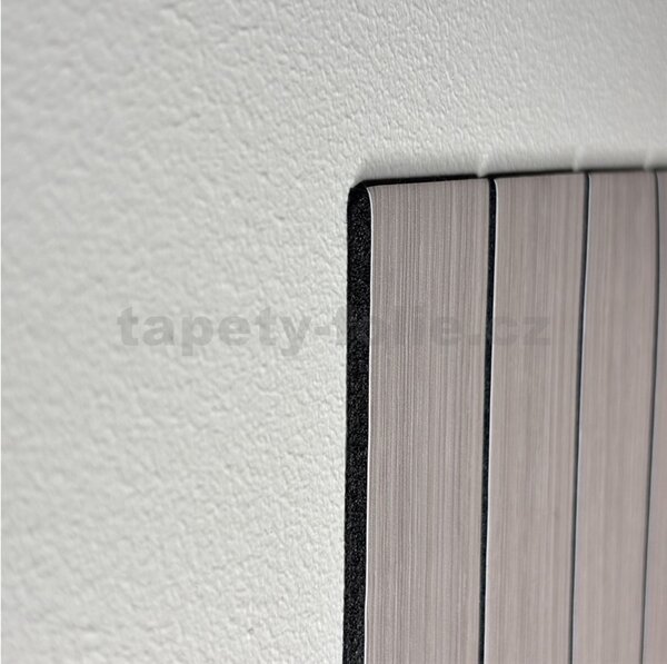 Samolepící lamely na zeď TPW00000005, cena za kus, rozměr 280 cm x 60 cm, šedé, IMPOL TRADE