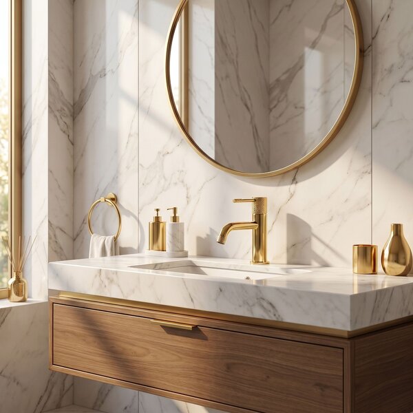 Rea Rea, Umyvadlová baterie Venti Gold Low, REA-B9788
