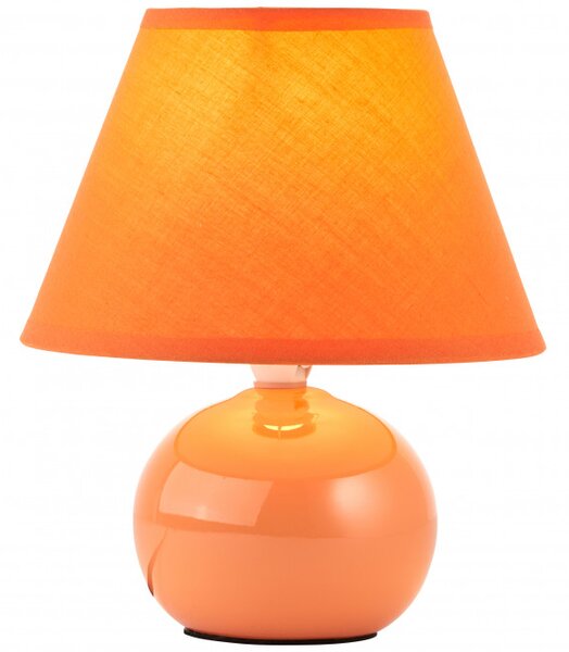 Brilliant61047/38 Keramická stolní lampa PRIMO broskvová