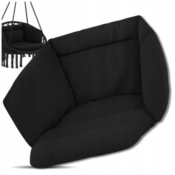 Polštář Omna 75 x 60 x 8 černý