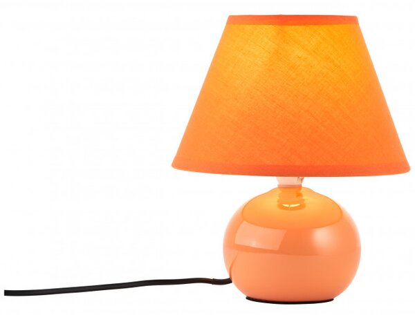 Brilliant 61047/38 Keramická stolní lampa PRIMO broskvová