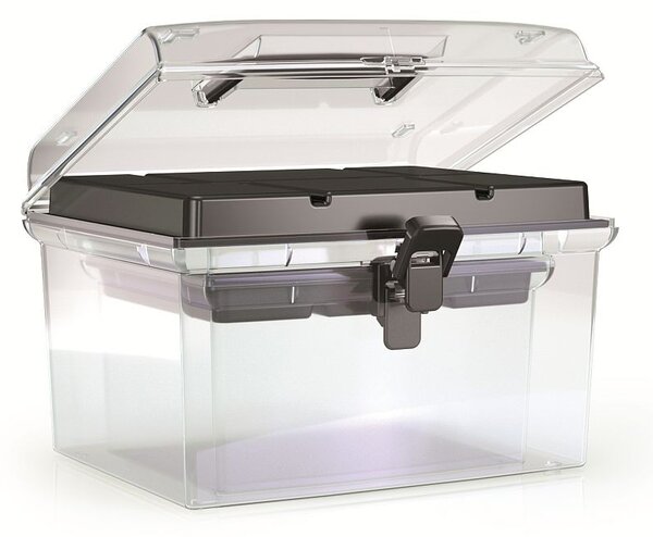 Prosperplast Sada organizérů 2v1 GEORG 24,5 x 21,4 x 15,8 cm černá