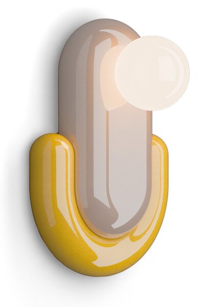 Ferroluce Nástěnné svítidlo ECLAIR, v. 35 cm, 1xG9 Barva: Oranžová-modrá