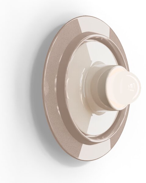 Ferroluce Nástěnné svítidlo VOILÀ, ∅ 28 cm, 1xE27 Barva: Zelená-žlutá