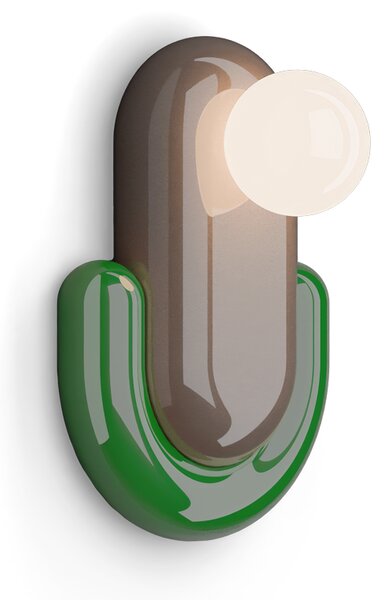Ferroluce Nástěnné svítidlo ECLAIR, v. 35 cm, 1xG9 Barva: Oranžová-modrá