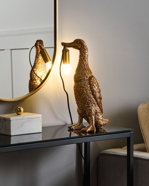 Stolní lampa Kachna ANATIS Zlatá