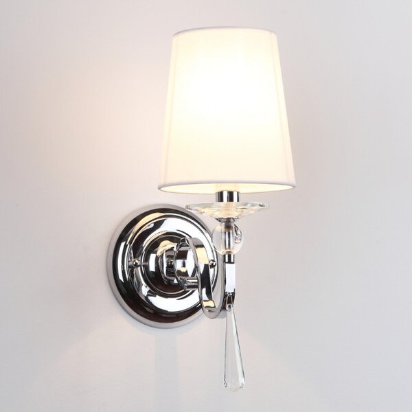 Maxlight W0067 Nástěnná lampa CHARLOTTE bílá s ověsy