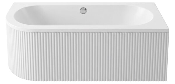 Rea Orion Stripe, Akrylová rohová vana, pravá, 150cm, REA-W0074