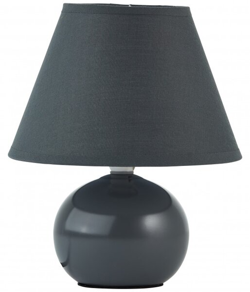 Brilliant 61047/63 Keramická stolní lampa PRIMO šedá